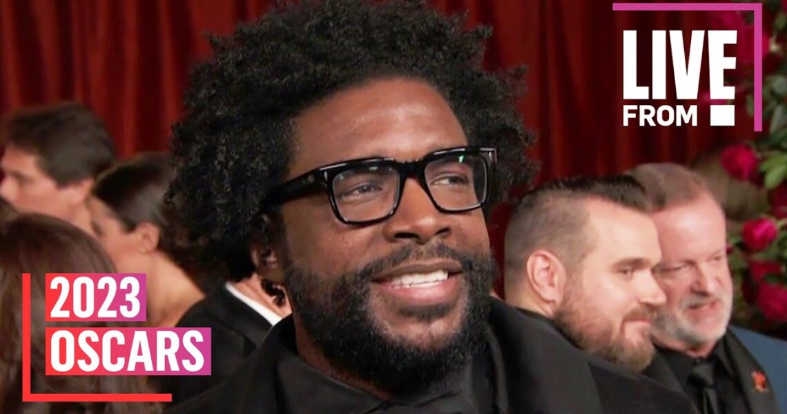 Questlove & Jamie Lee Curtis Share Cute BFF Moment at Oscars 2023 | E! News