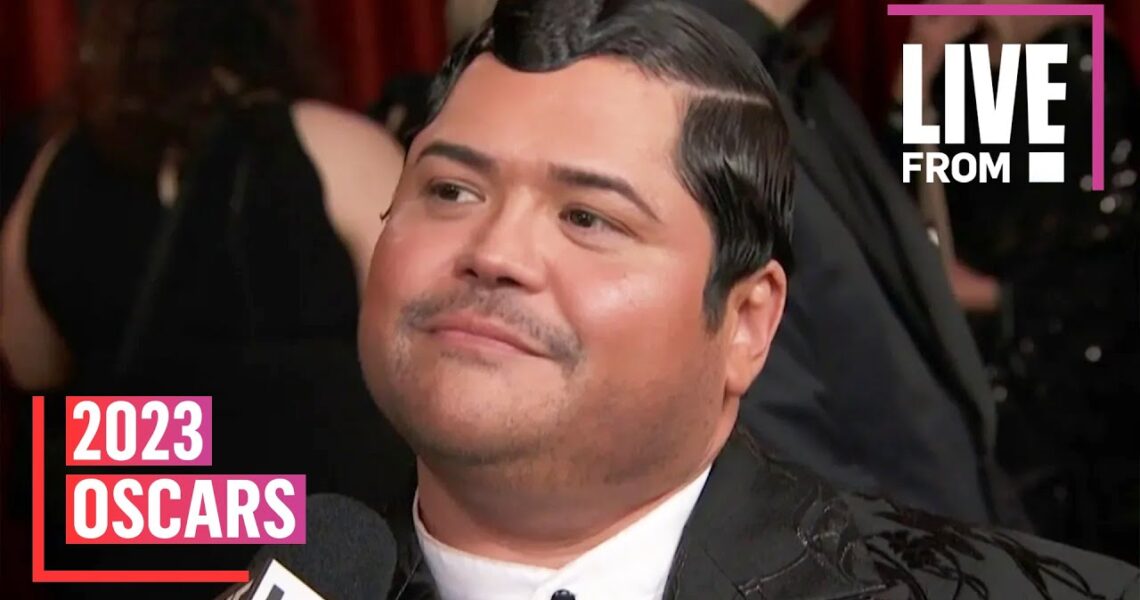 Harvey Guillen Makes FASHION HISTORY at Oscars 2023 | E! News