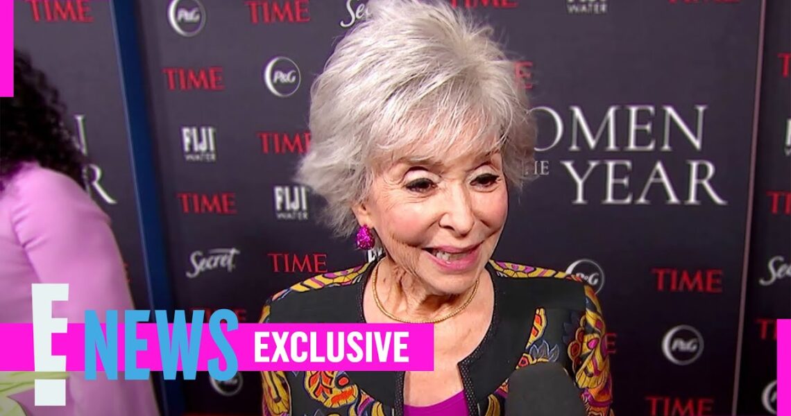 Rita Moreno Jokingly Calls Jason Momoa the “World’s Tallest Person” | E! News