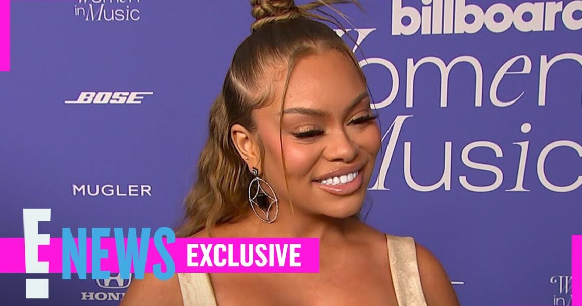 Chole Bailey Crashes Latto’s Interview at Billboard Women in Music | E! News