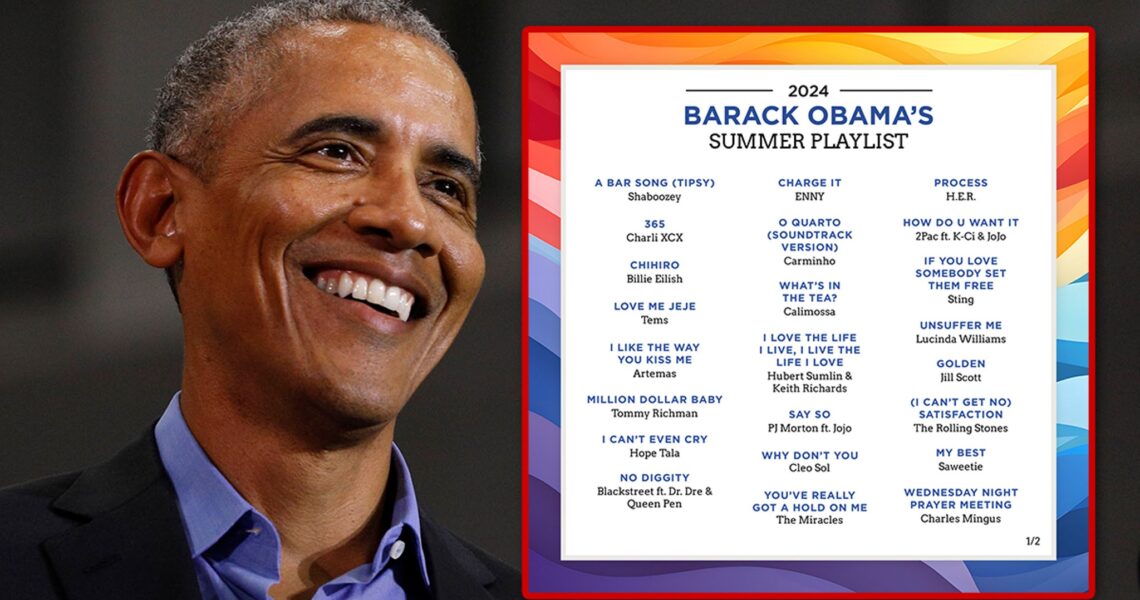 Barack Obama Drops Summer Playlist with Shaboozey, Beyoncé, Saweetie & More