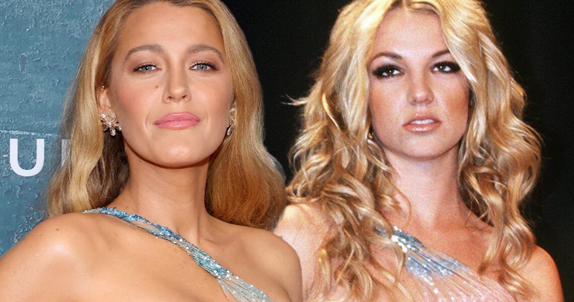 Blake Lively Paid Over $10K For Britney Spears Versace Dress