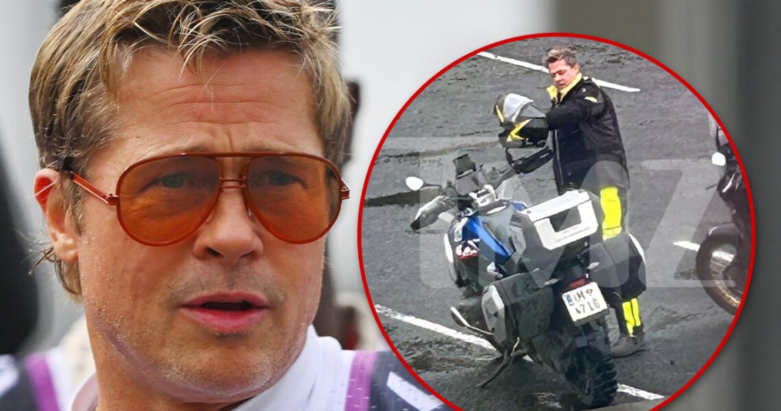 Brad Pitt Motorcycle Touring Iceland, Pax’s Accident Fresh in His Mind