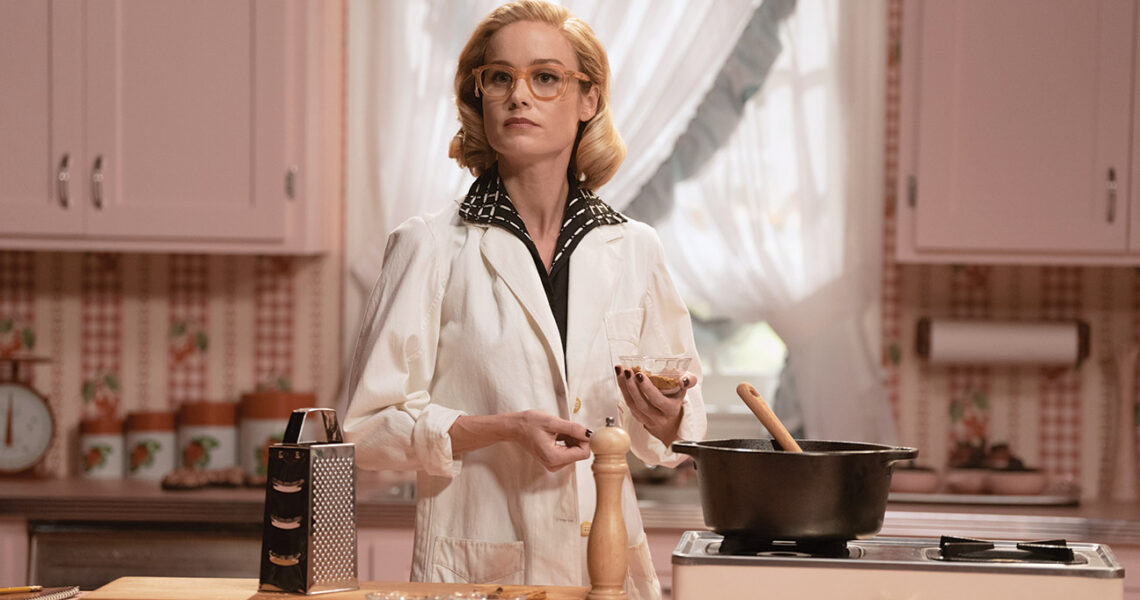 Brie Larson on Portraying a Chemist, TV Chef in Lessons in Chemistry