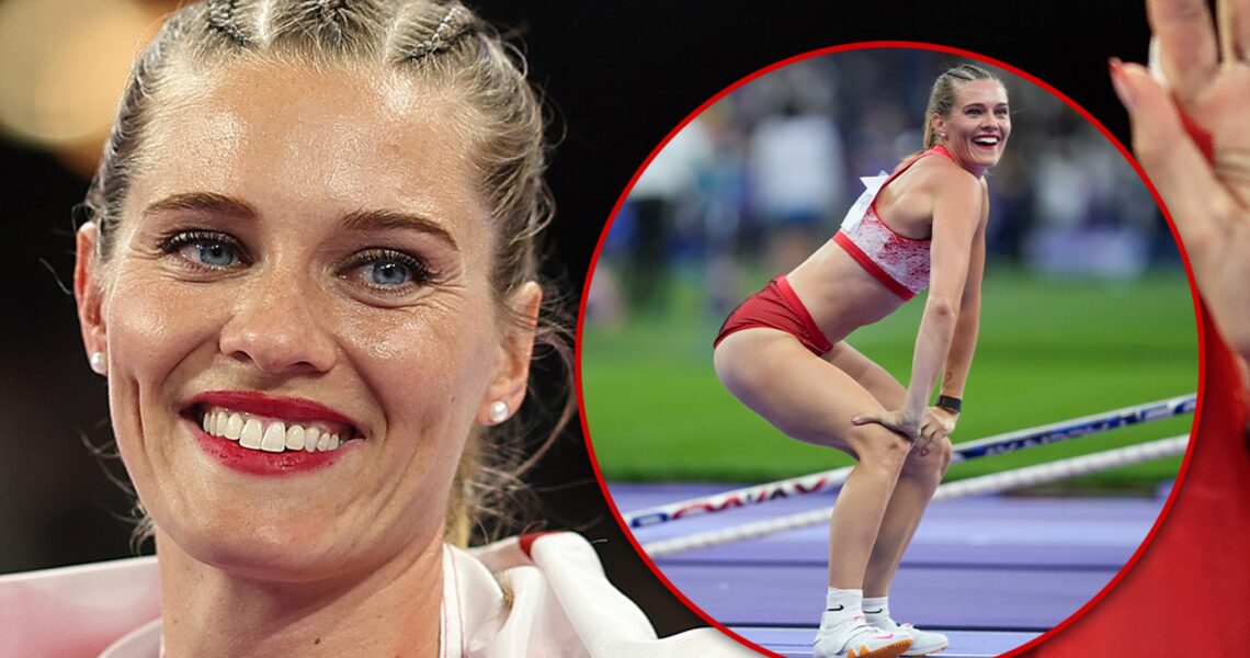 Canadian Pole Vaulter Alysha Newman Twerks To Celebrate Bronze Medal