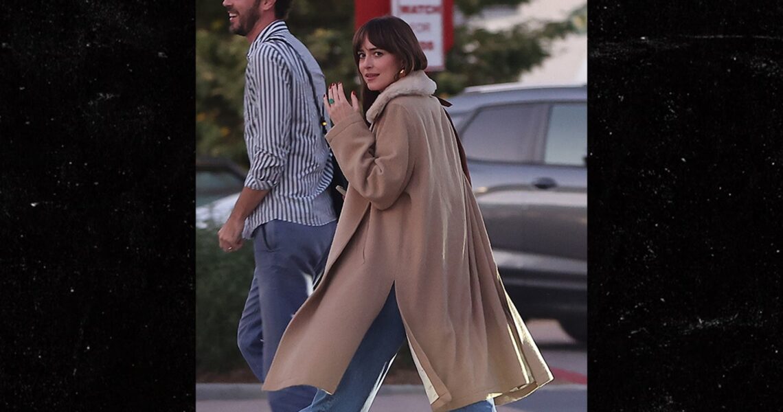 Dakota Johnson Flaunts Engagement Ring After False Report of Chris Martin Split