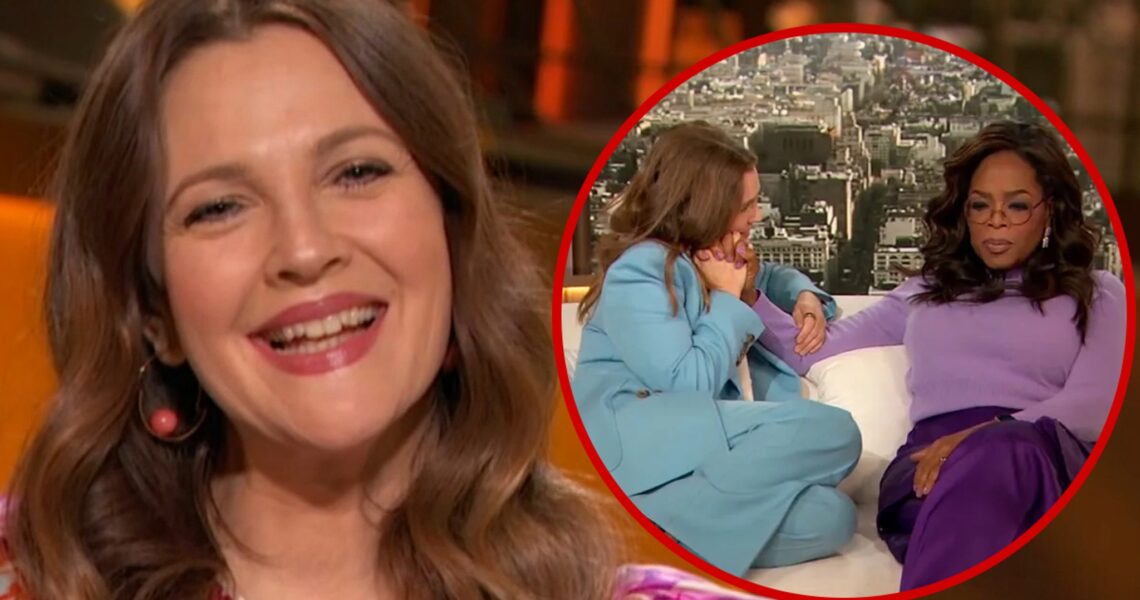 Drew Barrymore Says She’s Trying To Stop Getting Handsy With Talk Show Guests