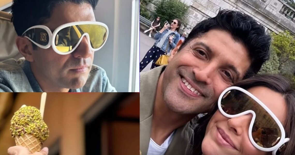 Farhan Akhtar and Shibani Akhtar’s ‘cool summer’ is all about selfies, ice cream, meals and good times; WATCH