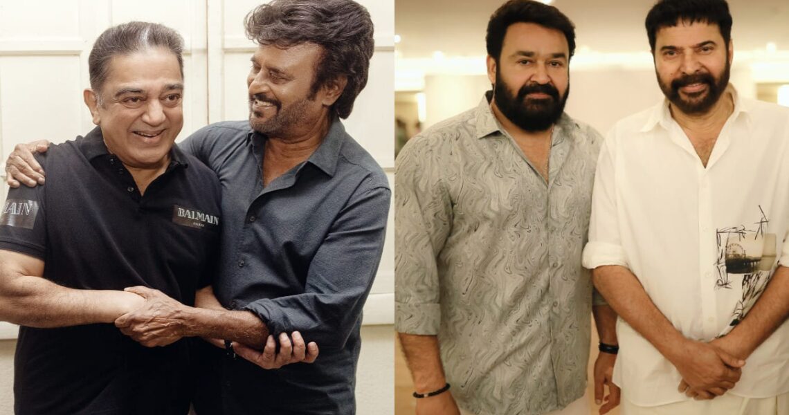 Friendship Day 2024: Real-life best friends of South Indian film industry: Rajinikanth-Kamal Haasan to Mohanlal-Mammootty