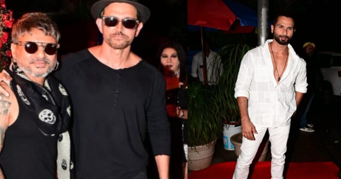 Hrithik Roshan’s all-black ensemble, Shahid Kapoor’s all-white look at Aalim Hakim’s birthday bash scream hotness; Bobby Deol, Suniel Shetty, Arbaaz Khan-Sshura, others make dashing entry; WATCH