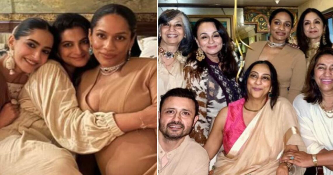 Inside Masaba Gupta’s Baby Shower: Sonam Kapoor and Rhea flash joyous smile, Neena Gupta looks ecstatic as they celebrate mom-to-be; PICS