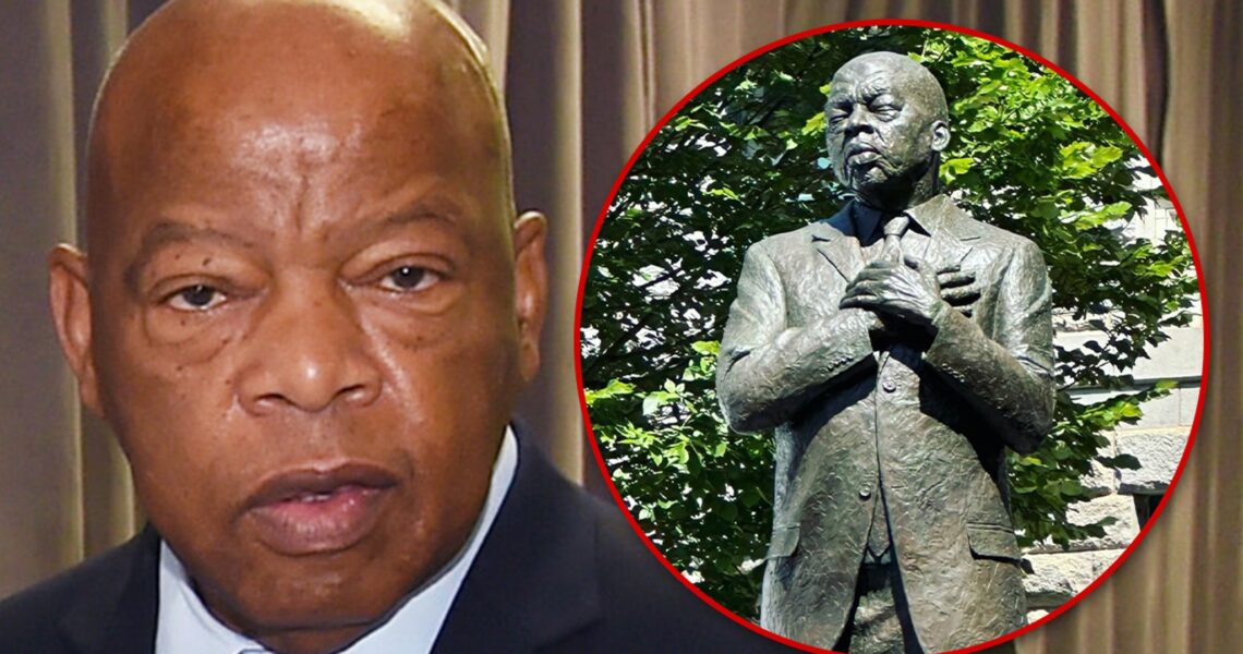 John Lewis Statue Unveiled, Replaces Confederate Monument