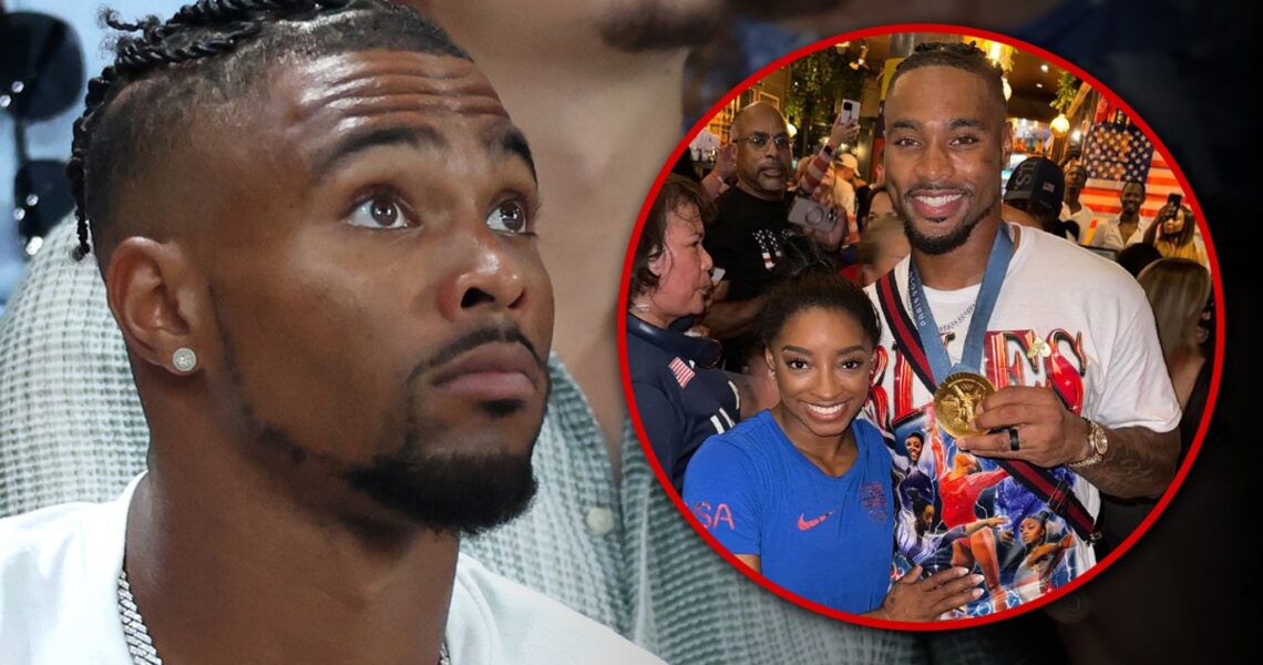 Jonathan Owens Met With ‘USA’ Chants After Watching Simone Biles At Olympics