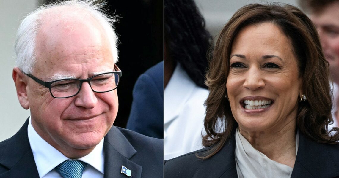 Kamala Harris Holds First Rally With Tim Walz As Her New Running Mate