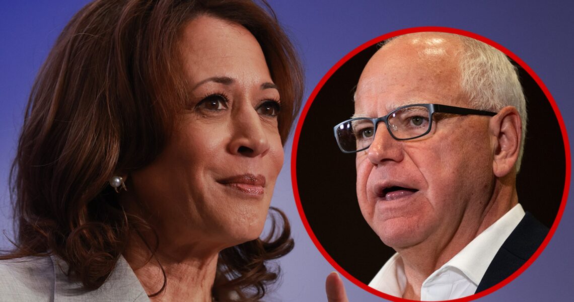 Kamala Harris Picks Tim Walz as Vice Presidential Running Mate