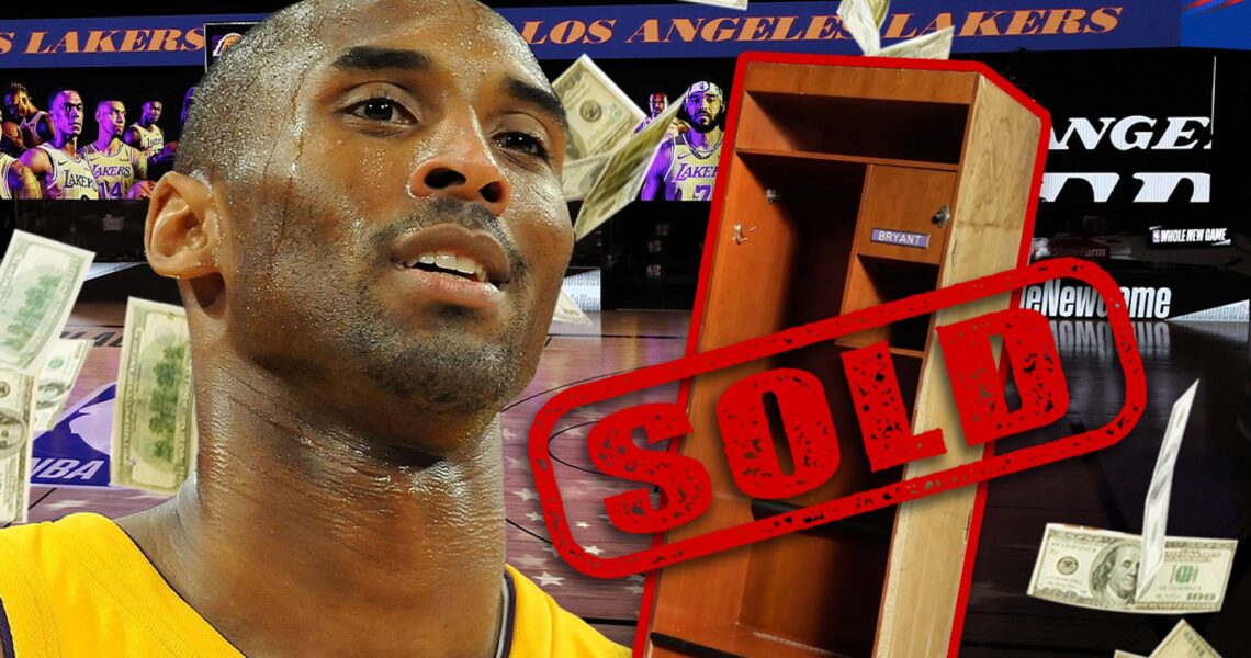 Kobe Bryant’s Staples Center Locker Sells For $2.8 Million At Auction