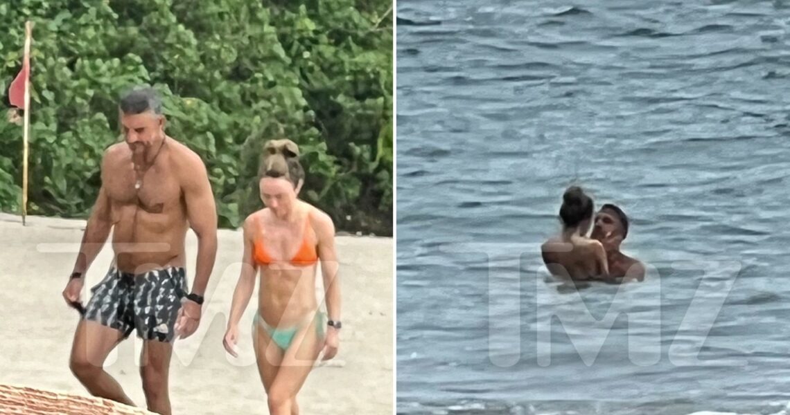 Mauricio Umansky Packs on PDA with New Girlfriend on Mexico Beach