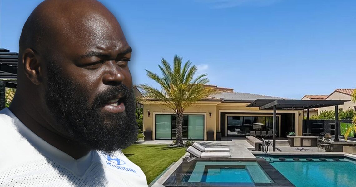 NFL’s A’Shawn Robinson Lists CA Mansion For $4.2M, Recording Studio & Pool!