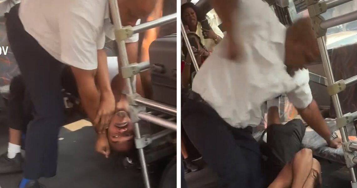 NJ Bus Driver Beats Down Passenger After Spitting Incident