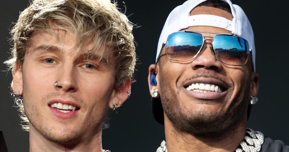 Nelly Makes Surprise Appearance at Machine Gun Kelly Concert After Arrest