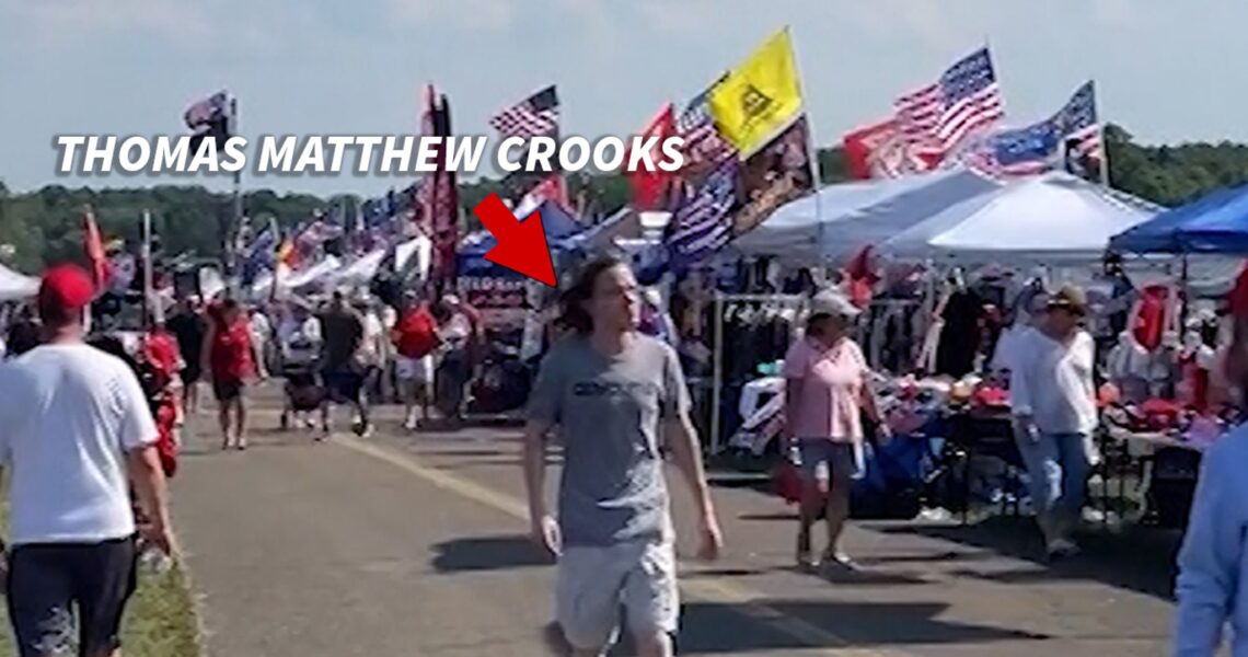 New Video Shows Trump Shooter Thomas Matthew Crooks At Rally Before Shooting