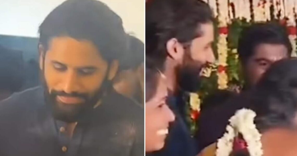 Newly engaged Naga Chaitanya attends personal assistant’s marriage; WATCH as he arrives in style