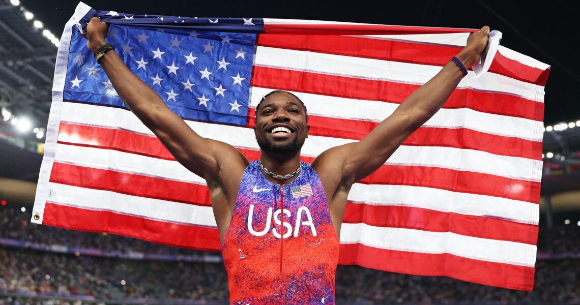 Noah Lyles Wins Historically Close 100-Meter Sprint in Photo Finish – Hollywood Life