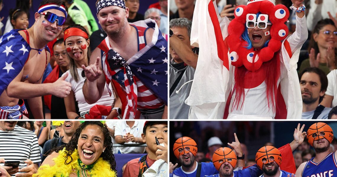 Olympic Fans Go Nuts At Paris ’24 Olympics