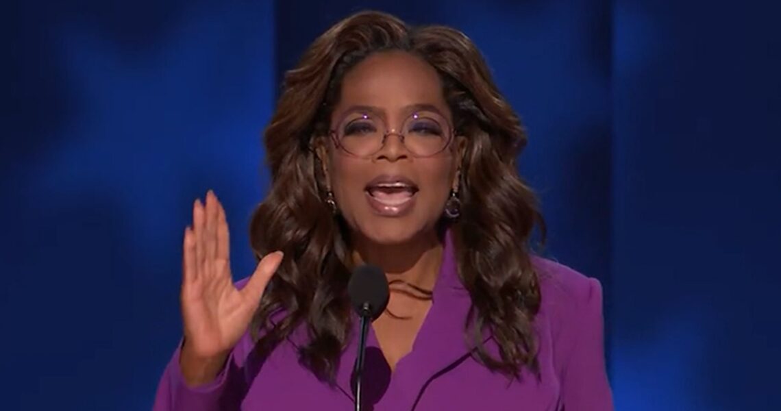 Oprah Winfrey Slams J.D. Vance for ‘Childless Cat Ladies’ Remark During DNC Speech