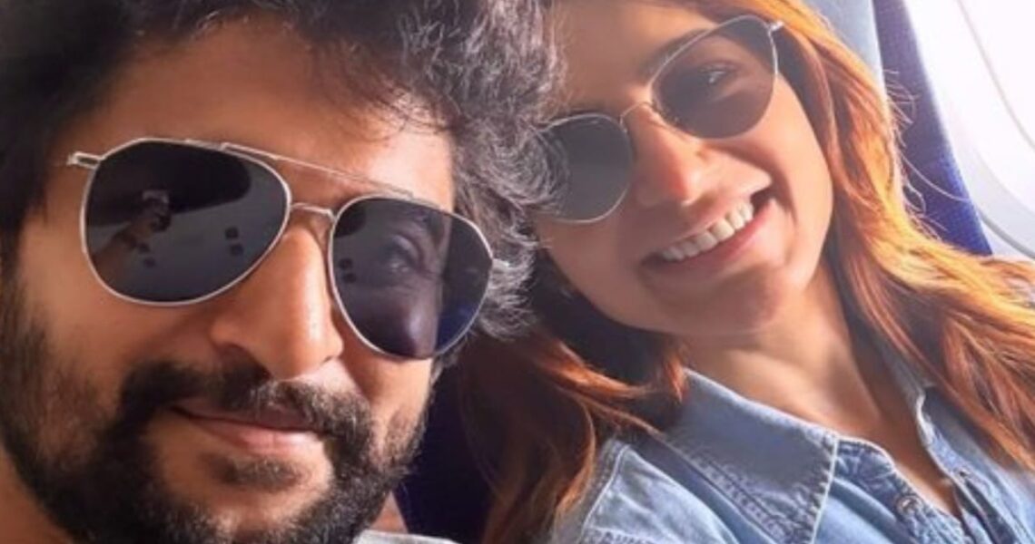 PIC: Samantha Ruth Prabhu calls Nani ‘the sweetest surprise’ as they cross paths en route to Mumbai, sends best wishes for Saripodhaa Sanivaaram