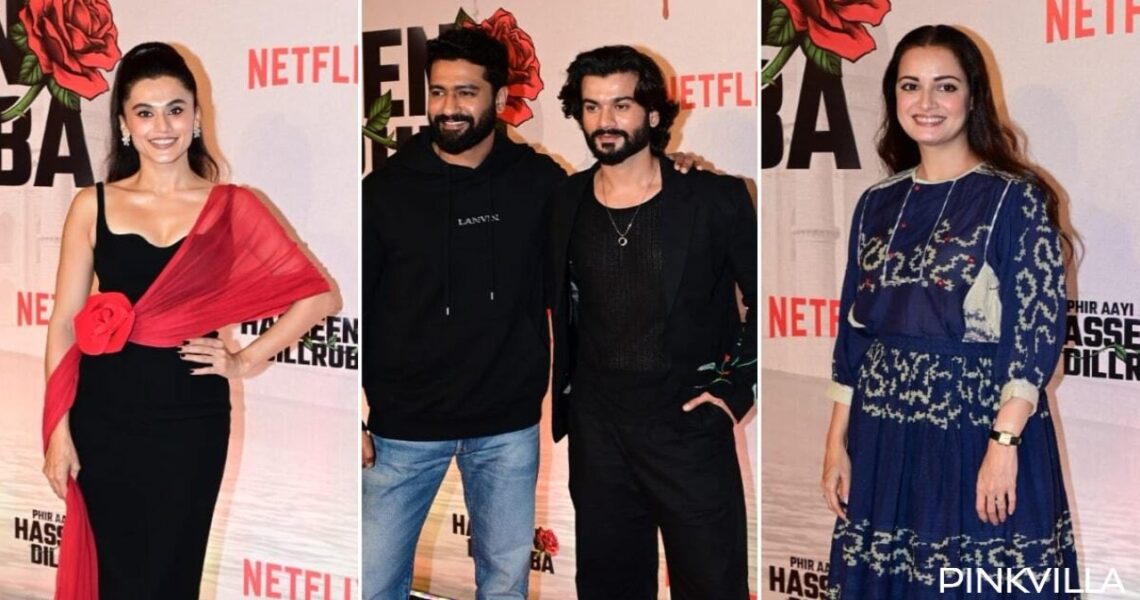 Phir Aayi Hasseen Dillruba Screening: Vicky Kaushal arrives with parents to watch brother Sunny’s film; joins Taapsee Pannu, Vikrant Massey, Dia Mirza and others