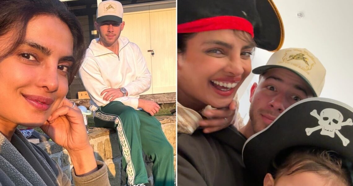 Priyanka Chopra’s husband Nick Jonas asks Malti Marie to ‘give mumma a big hug’ as she wraps The Bluff; don’t miss their pirate selfie