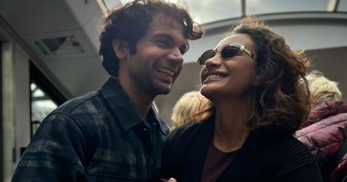 Rajkummar Rao drops heart-melting PIC with his ‘favorite and most khubsoorat Stree’ Patralekhaa; her reaction is too cute to miss