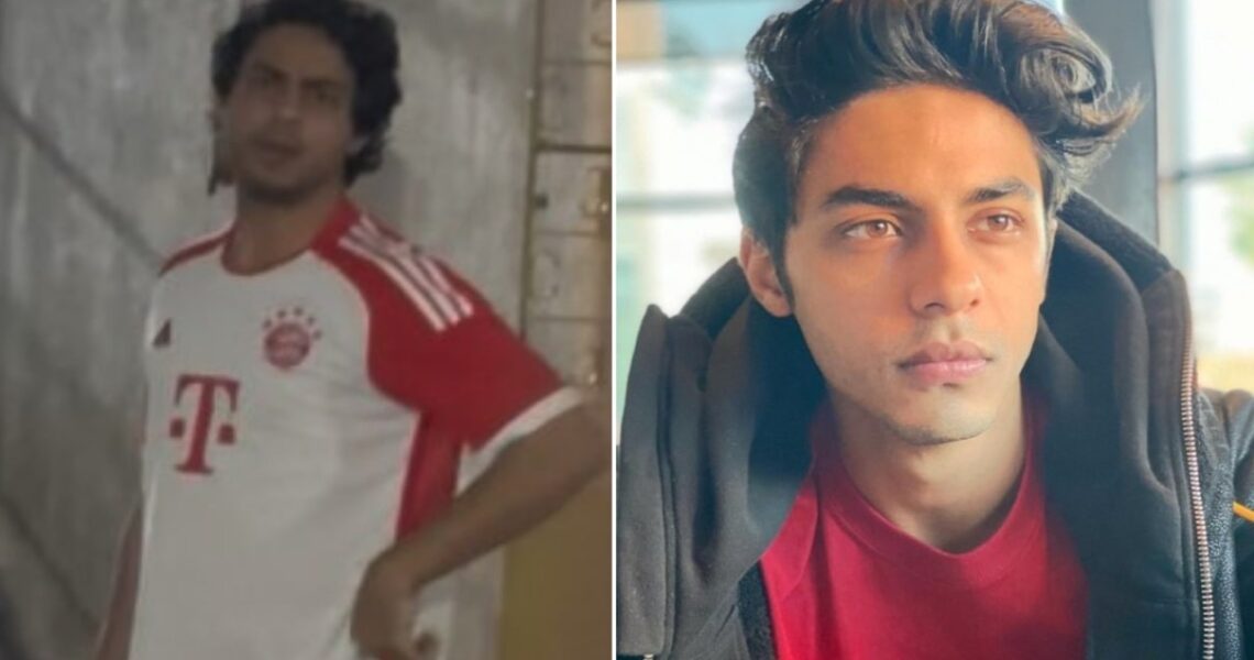 Shah Rukh Khan’s son Aryan looks dashing as he makes his way into football ground; WATCH