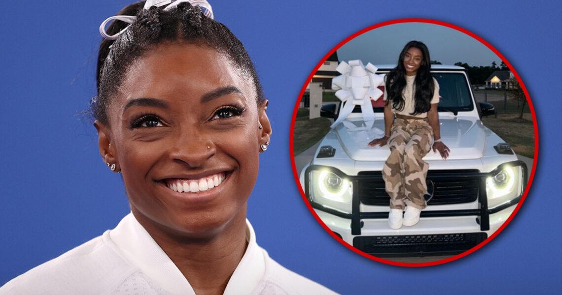 Simone Biles Celebrates Olympic Triumph With New G-Wagon