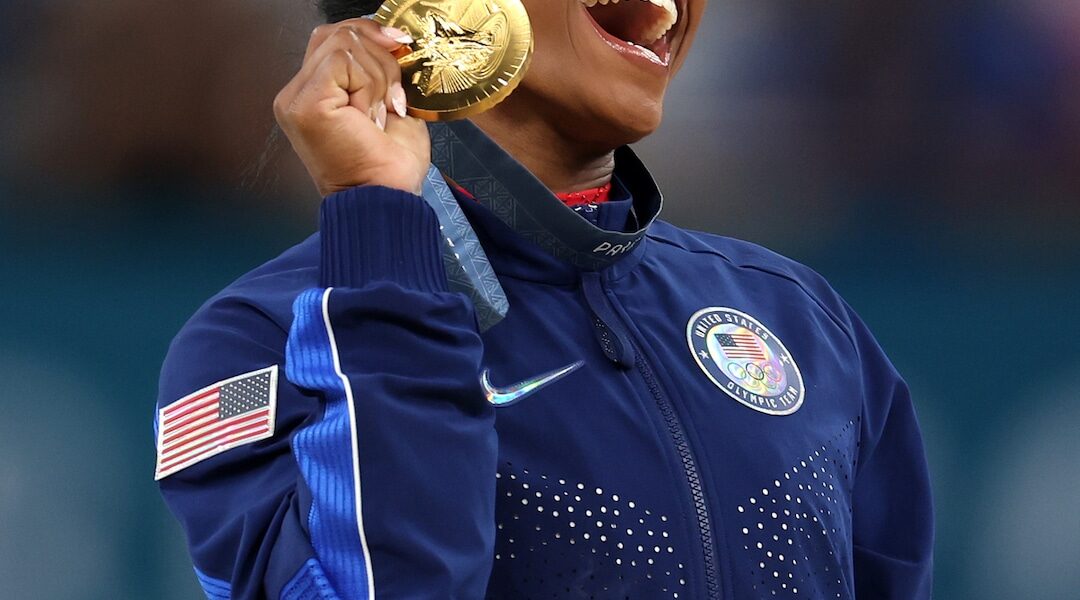 Simone Biles Poses With Her 11 Olympic Medals in New Photos