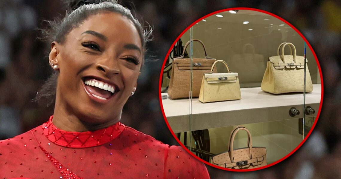 Simone Biles Says Parents Gave Her Hermès Bag After Shopping Spree Backlash