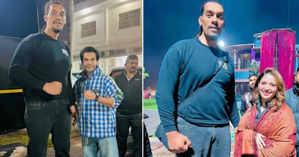 Stree 2: Meet 7.7 feet tall actor who plays Sarkata in Shraddha Kapoor, Rajkummar Rao starrer and is known as ‘The Great Khali of Jammu’