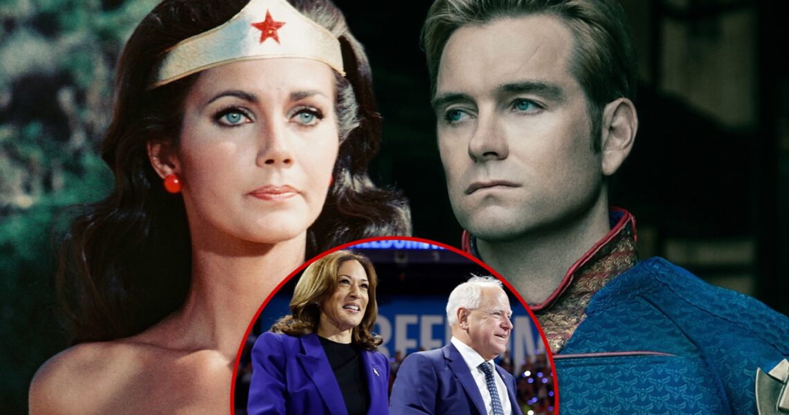 ‘The Boys’ Creator Teases Crossover with Lynda Carter to Support Kamala Harris