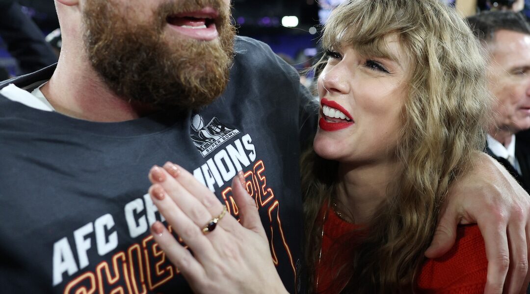 Travis Kelce Professing His Love for Taylor Swift Proves He’s Down Bad