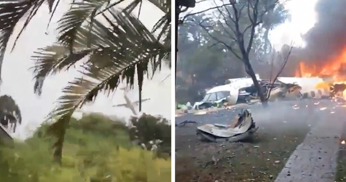 Video Shows Fiery Passenger Plane Crash in Brazil