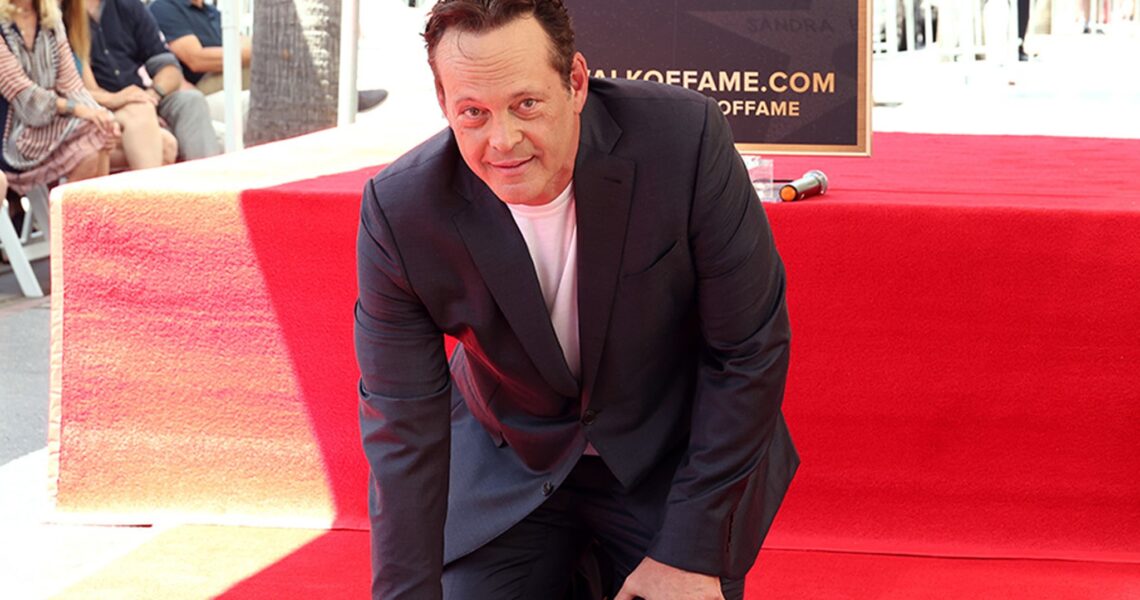 Vince Vaughn Celebrates Walk of Fame Star With Mel Gibson, Family