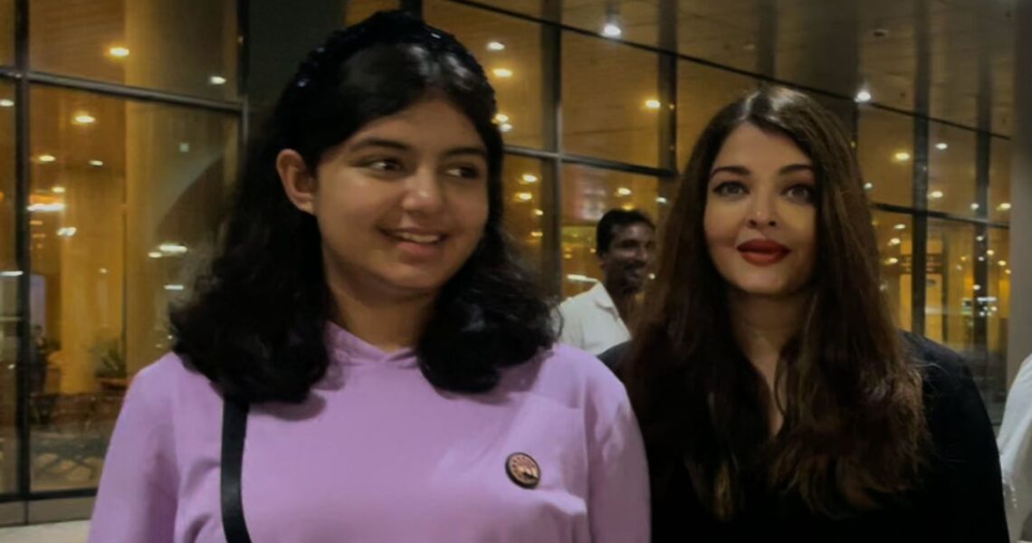 WATCH: Aishwarya Rai Bachchan radiates elegance as she returns in style from New York with daughter Aaradhya