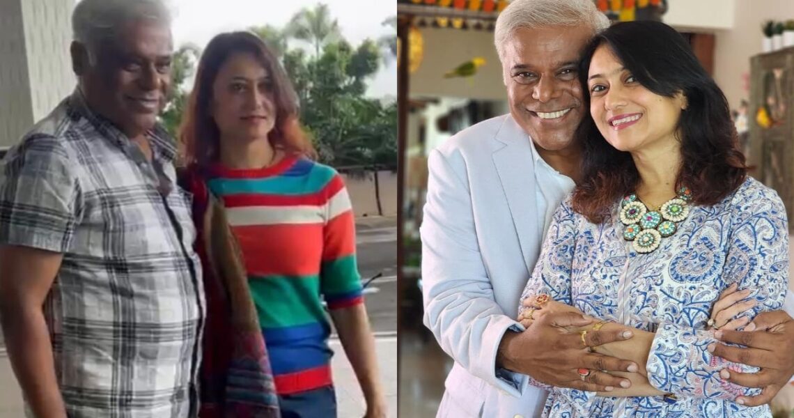 WATCH: Ashish Vidyarthi makes a rare public appearance with his second wife Rupali Barua at Mumbai airport