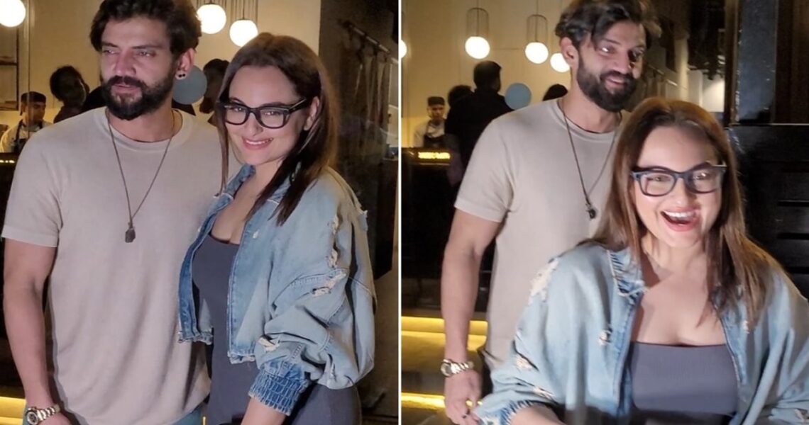 WATCH: Newlyweds Sonakshi Sinha-Zaheer Iqbal laugh out loud as paparazzi call them ‘Bhaiya and Bhabi’