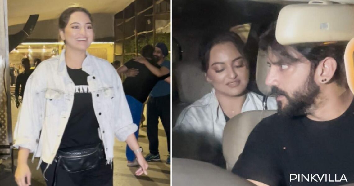 WATCH: Sonakshi Sinha telling paparazzo ‘mere ko ghar jaane de’ after her dinner date with Zaheer Iqbal is moment of the day