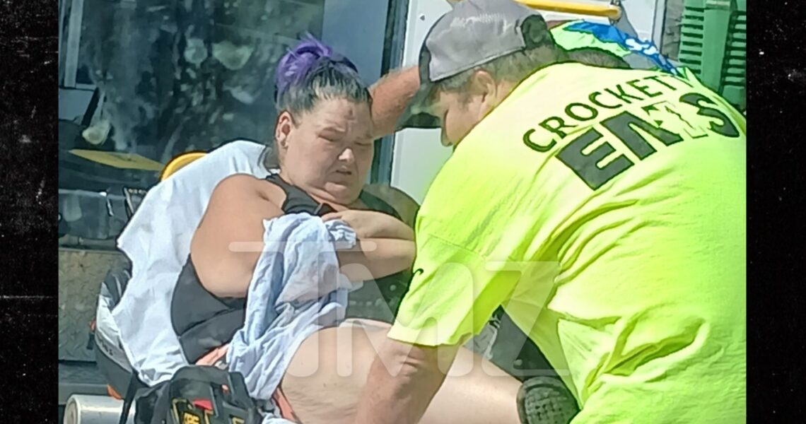 ‘1000-Lb. Sisters’ Star Amy Slaton Leaves Zoo On Stretcher After Camel Bite