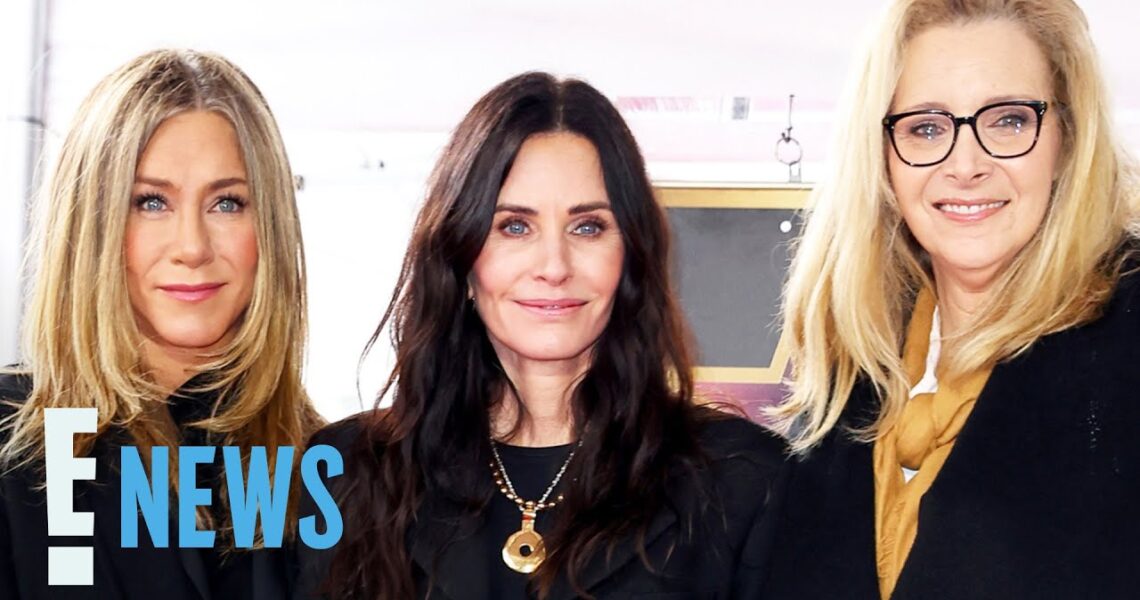 Courteney Cox Receives Star On Walk Of Fame With Friends By Her Side | E! News