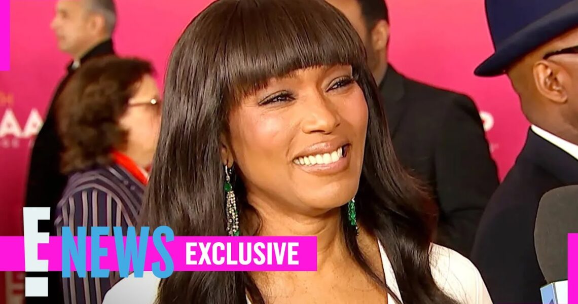 Angela Bassett REACTS to Ariana DeBose’s Viral BAFTA Rap | E! News