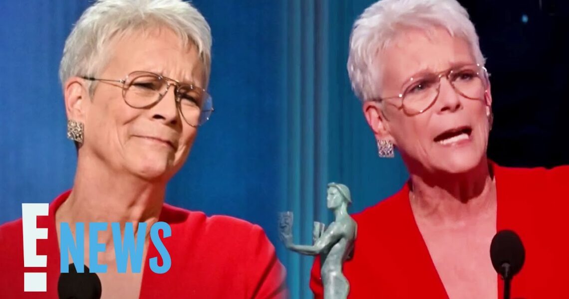 Watch Jamie Lee Curtis Call Herself a “Nepo Baby” At 2023 SAG Awards | E! News